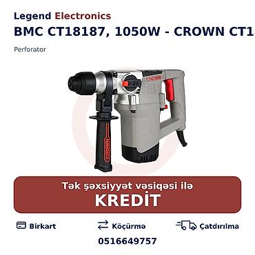 acar desti: Elan başlığı: Perforator BMC CT18187, 1050W - CROWN CT18187 Elan — 1