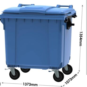 Tullantı qabları: Zibil qabi goodbin 1100 lt( kocurme var ) tullanti qabi Hem tekerli — 2