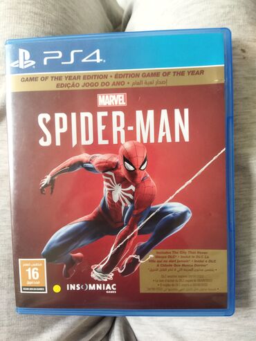 Игры для PlayStation: Игра на Ps 4 MARVEL SPIDER MAN, полностью на русском языке цена