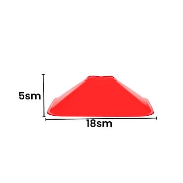 cone corse: Təlim maneəsi, təlim üçün fişqi, fişqi, barier (23 sm) 🪪 şəxsi̇yyət — 3