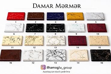 tökmə mərmər: Süni mərmər və qranit mətbəx tezgahları – geniş rəng və tekstura — 1