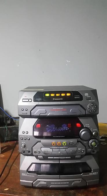 kaset dvd: Musiqi mərkəzi Panasonic SA-AK37 Продаётся Panasonic SA-AK37. AUX — 1