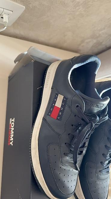 hilfiger: Tommy Jeans kişi idman ayaqqabısı - Model: Tommy Jeans Leather Runner — 5