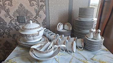 kameliya gülü satışı: Serviz satılır, bone qablar — 1