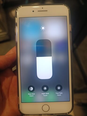iphone qiymeti: IPhone 8 Plus, 64 ГБ, Золотой, Гарантия, Битый, Отпечаток пальца