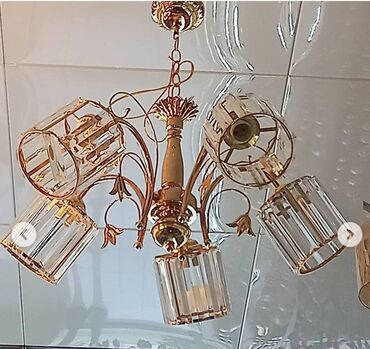 azbest list: Çılçıraq, 5 lampa