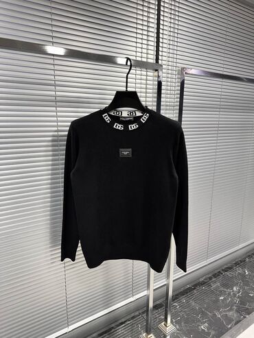 türkiyənin kişi cemperləri: Sviter, Dolce & Gabbana, 2XL (EU 44), rəng - Qara