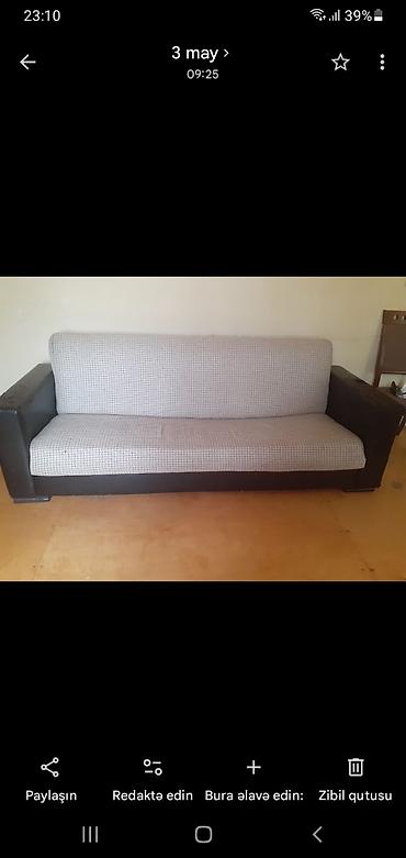 2ci əl kunc divan: Açılır bazalıdı — 1