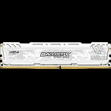 геймерское: Оперативная память (RAM) для ПК, Б/у, Crucial, 16 ГБ, DDR4, 2400 МГц — 1