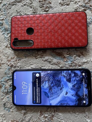 мобильные телефоны кнопочный: Redmi, Redmi 8 Pro, Б/у, 64 ГБ, цвет - Черный, 2 SIM