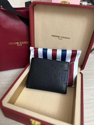 pier cardin: Мужской кожаный бумажник Pierre Cardin (Paris) в подарочном комплекте — 3