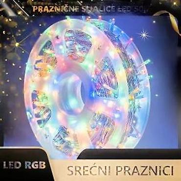 Praznična dekoracija: LED praznične sijalice na roli – za unutrašnju i spoljašnju dekoraciju — 12