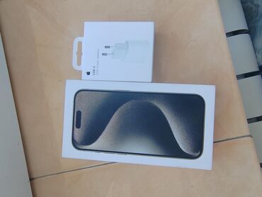 iphone 15 adapter qiymeti: IPhone 15 Pro, 128 GB, Natural Titanium, Face ID, Sənədlərlə, Zəmanət
