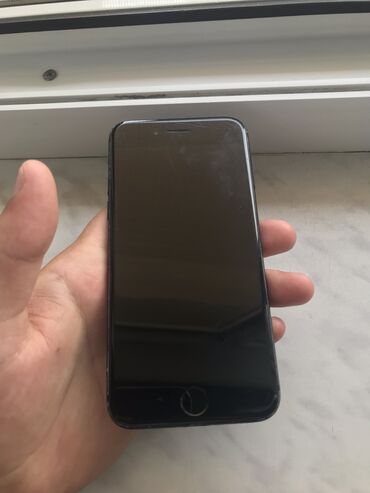 i̇phone 10: IPhone 7, 32 ГБ, Черный, Гарантия, Отпечаток пальца