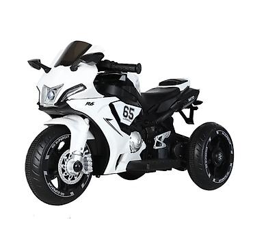 dres partizana za decu: Dečiji motor na akumulator – beli, sa tri točka Opis: Stabilno i — 1
