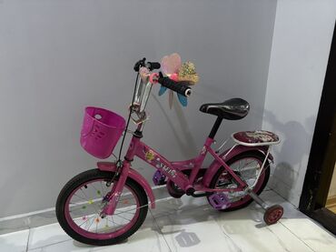 qiz ucun velosiped qiymeti: İki təkərli Uşaq velosipedi Stels, 16"