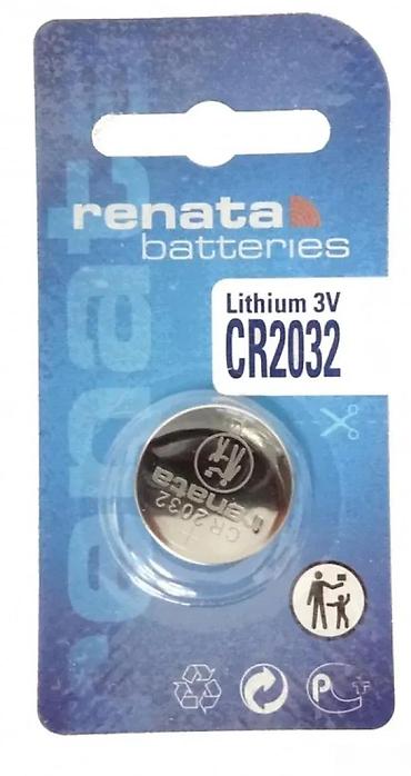 Baterije: Renata CR2032 litijumska dugmad-baterija, 3V - Tip: CR2032 (Lithium — 1