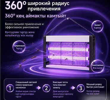 ловушка комаров: УНИЧТОЖИТЕЛЬ КОМАРОВ И МОСКИТОВ MOSQUITO KILLER X6 30W 🦟 ЭЛЕКТРИЧЕСКАЯ — 3