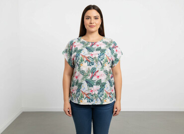 bluzki boho plus size: Жіноча блуза, розмір 3XL