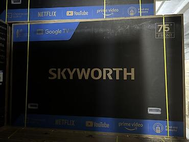 android auto: Телевизоры skyworth 75Q66G и 190 см 75" 4k (google tv) - описание: с — 4