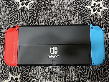 nintendo switch 1: Nintendo switch oled model. Ideal veziyyetdedir, hec bir problemi — 4