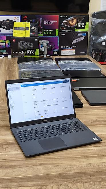 sazz sumqayit: Dell Latitude 3510 noutbuku Texniki xüsusiyyətlər: - Prosessor: Intel — 4