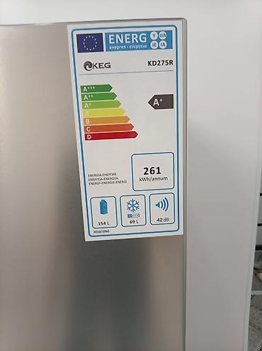 Ашкана техникасы: Холодильник KEG KD275R, серебристый - Класс энергоэффективности: A+ - — 1