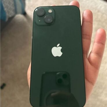 купить планшет айпад бу: IPhone 13, Б/у, 256 ГБ, Зеленый, Чехол, Кабель, 85 %