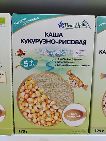 золотой колос: Каша кукурузно-рисовая Fleur Alpine - Для детей с 5 месяцев, начало — 1