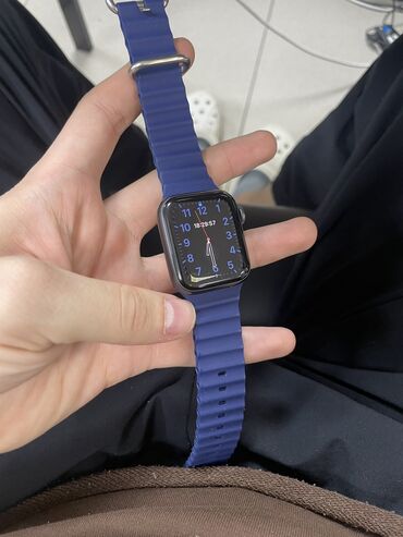 набор эпл 6 в 1: Apple watch 6,40mm,100% akb