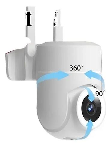 damafon kamera: Wifi kamera Yeni qutuda su kecirmez.telfona bildirim gonderir — 1