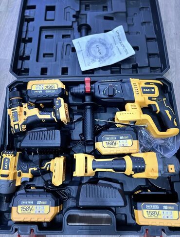 Наборы инструментов: Набор 4в1 🔥акция🔥 инструмент распродажи ✅✅✅✅ профессиональный набор at lalafo.kg — 12 Наборы инструментов: Набор 4в1 🔥акция🔥 инструмент распродажи ✅✅✅✅ профессиональный набор — 12