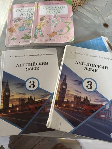 python книга: Комплект из четырех школьных учебников: два учебника по русскому языку