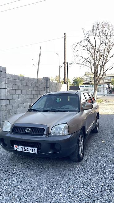 звонки: Hyundai Santa Fe: 2003 г., 2.7 л, Автомат, Бензин, Кроссовер — 2