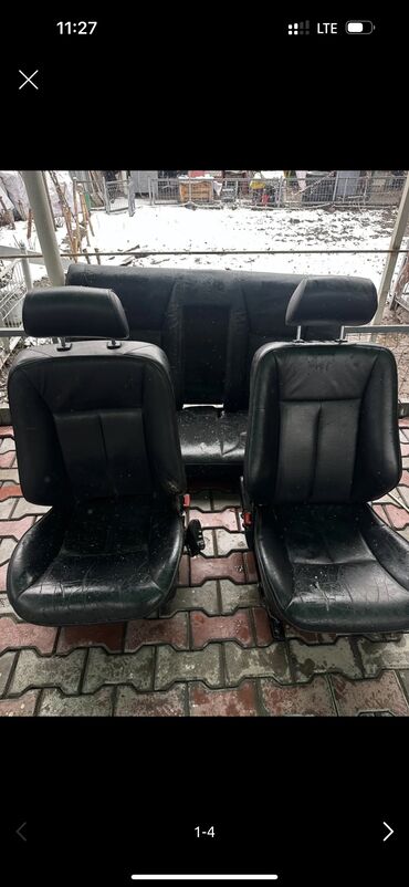 диван для спринтер: Комплект сидений, Кожа, Mercedes-Benz 1995 г., Б/у, Оригинал, Германия