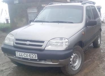 Chevrolet: Şevralit niva İli 2007 rəngi yaş asfalt Probeq≈209000 Heçbir — 1
