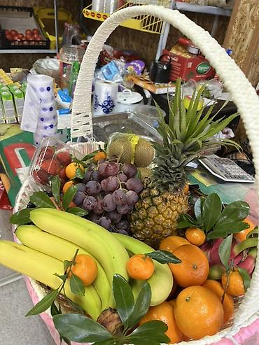 Подарочная упаковка: Подарочные фруктовые корзины - Оформленные корзины из свежих фруктов — 3