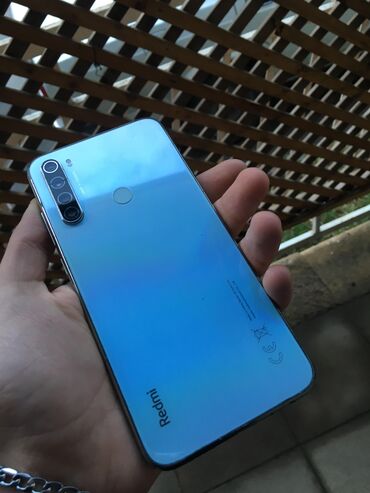 redmi note 10 ikinci el: Redmi Note 8 (2021), 64 GB, rəng - Göy, Zəmanət, Barmaq izi, Face ID