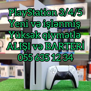 oyun halisi: PlayStation alışı Yeni və İkinci əl PlayStation 5 PlayStation 4