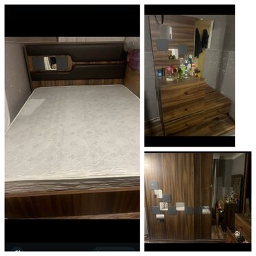 Matraslar: İkinəfərlik çarpayı, Dolab, Termo, 2 tumba, İşlənmiş