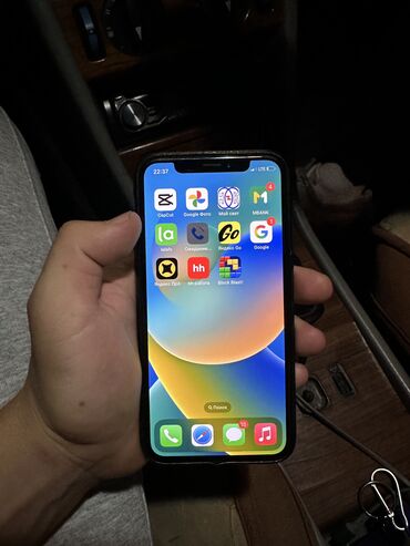 купить ксерокс бу: IPhone X, Колдонулган, 256 ГБ, Ак, Каптама, 70 %