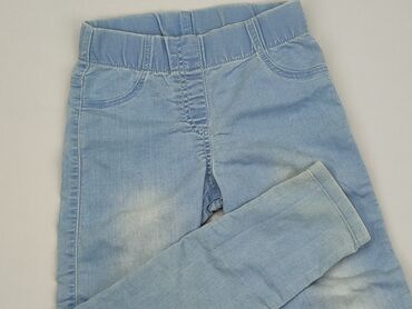 Jeansowe: Spodnie jeansowe, F&F, 8 lat, 128, stan - Zadowalający
