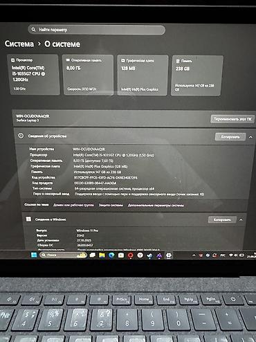 игравой пк: Продам Microsoft Surfase Laptop 3.
(Сенсорный экран) — 2