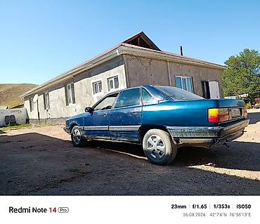 Audi: Audi 100: 1989 г., 2.3 л, Кол менен иштөөчү, Бензин, Седан — 9