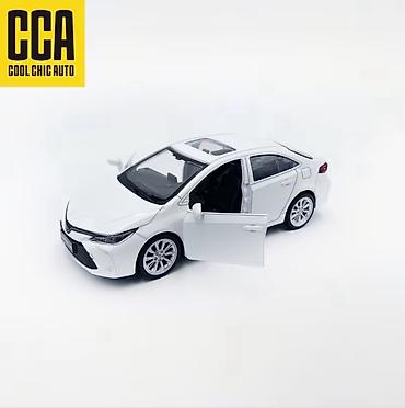 corolla 2021: Məhsul: Toyota Corolla sedanın detalı yüksək olan miniatur modeli (CCA — 2