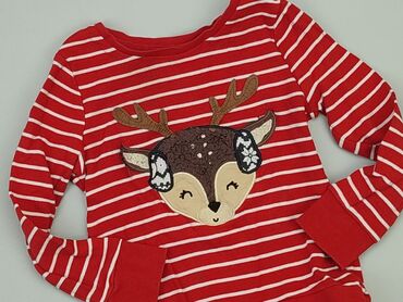 strój kąpielowy w stokrotki: Sweatshirt, George, 3-4 years, 98-104 cm, condition - Good