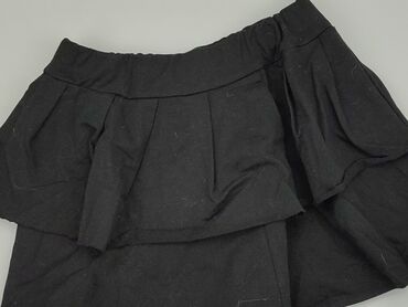 zamszowa spódnice czarne: Spódnica, S, stan - Bardzo dobry