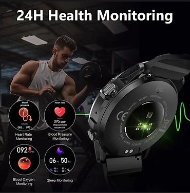 Aksesuarlar: Yeni, Smart saat, Sensor ekran, rəng - Qara — 3