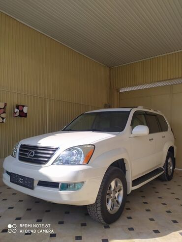 любой машина: Lexus GX: 2004 г., 4.7 л, Автоматтык, Бензин, Жол тандабас