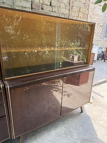 standing mirror: Секция-стенка в стиле mid‑century/ретро (двухмодульная) Состав и — 4